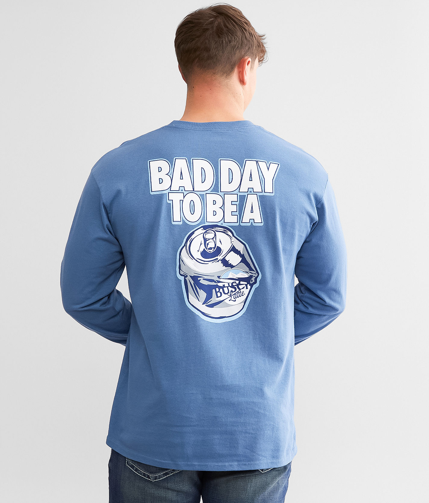 Brew City Beer Gear Busch Light Bad Day Fishing T-Shirt (as1