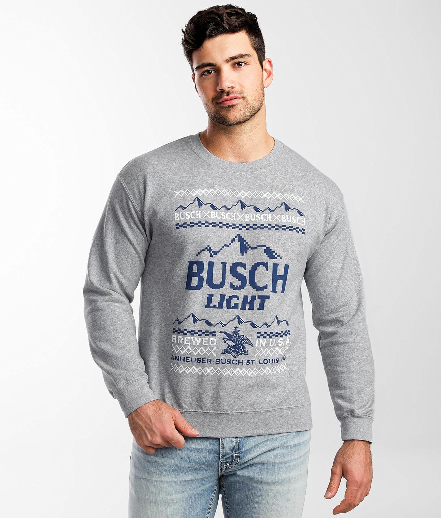 Brew City Busch Light ® Ugly Sweatshirt - Men's Sweatshirts in