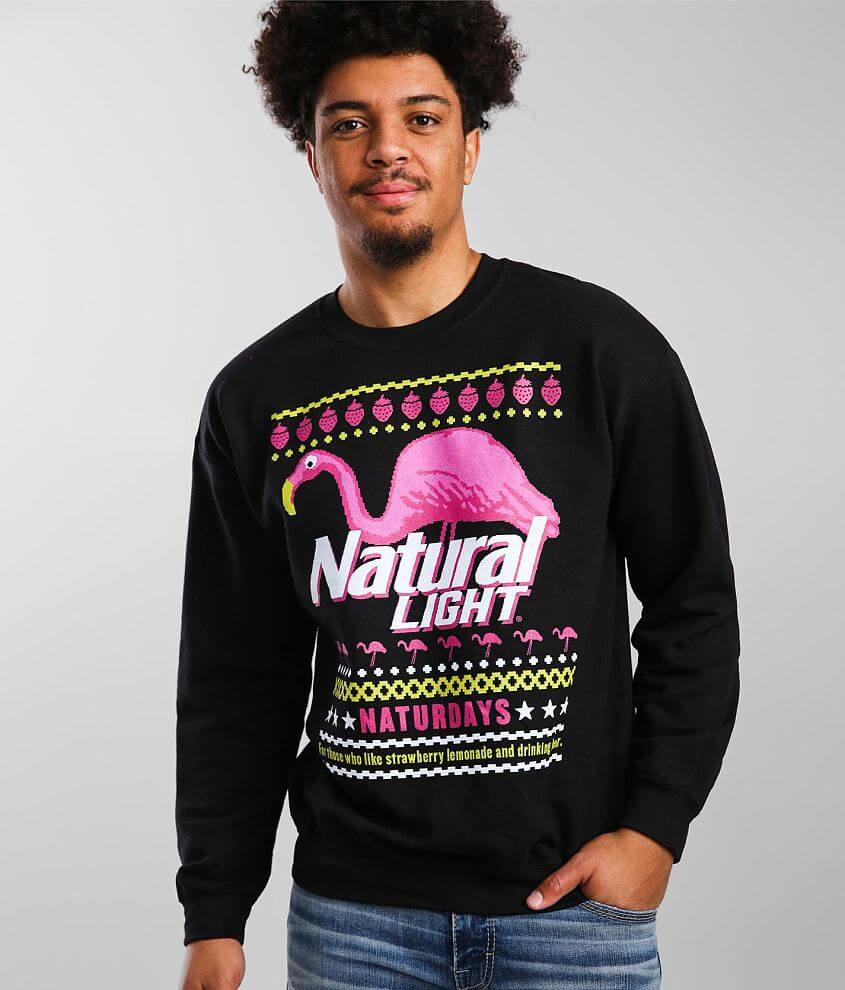 Brew City Natural Light&#174; Christmas Sweatshirt front view
