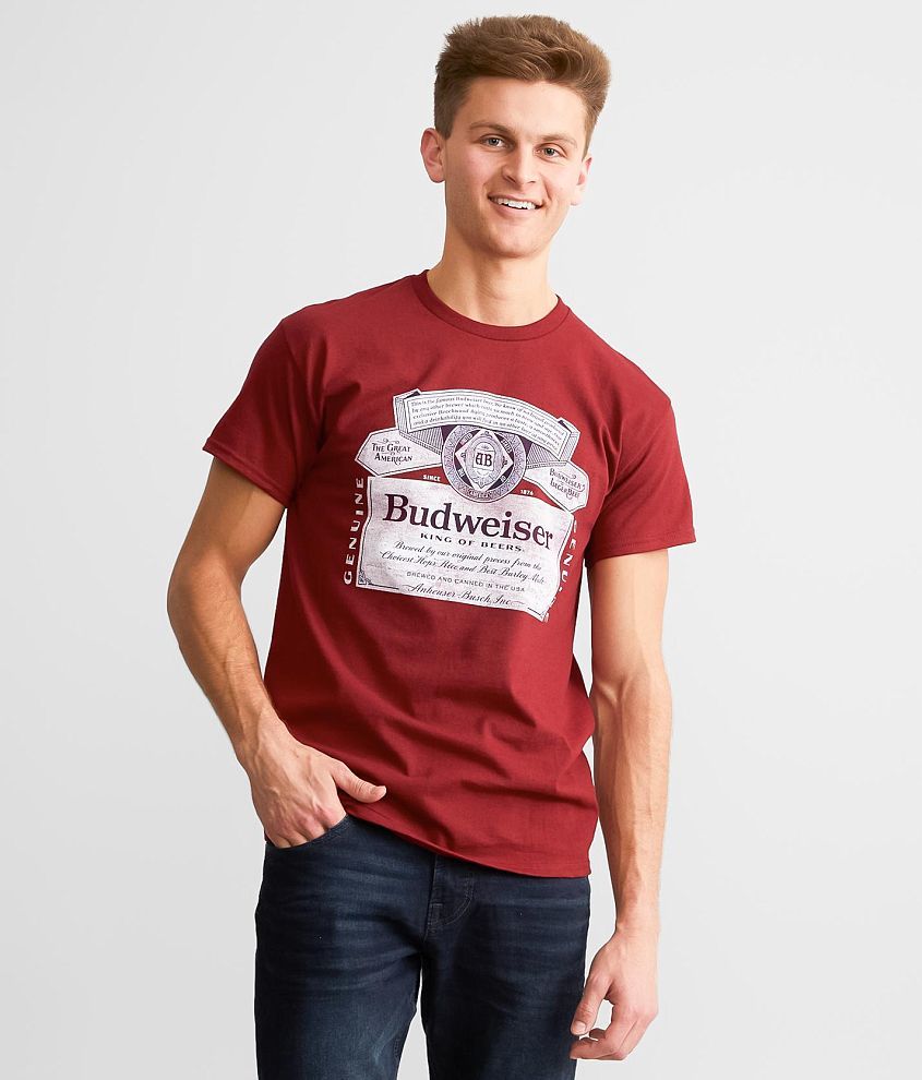 Brew City Budweiser&#174; Label T-Shirt front view