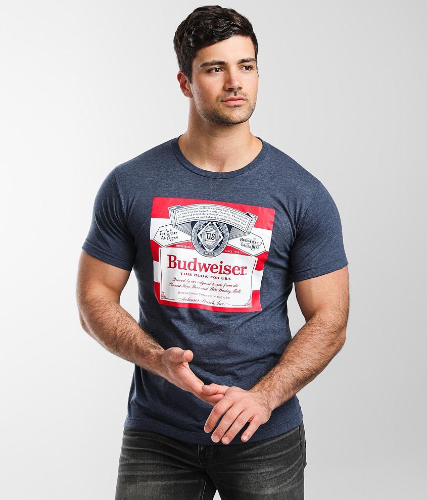 Brew City Budweiser&#174; Patriotic T-Shirt front view