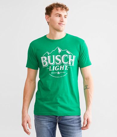  Brew City Beer Gear Busch Light Made for Fishing Green