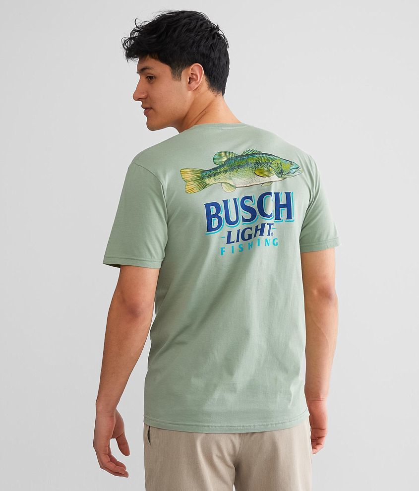 Busch Beer Gone Fishing Tee Mens / Grey / Large