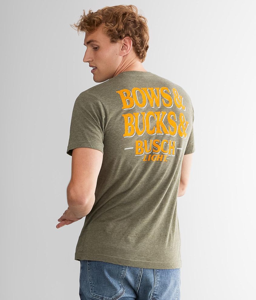 Brew City Busch&#174; Bows & Bucks T-Shirt front view