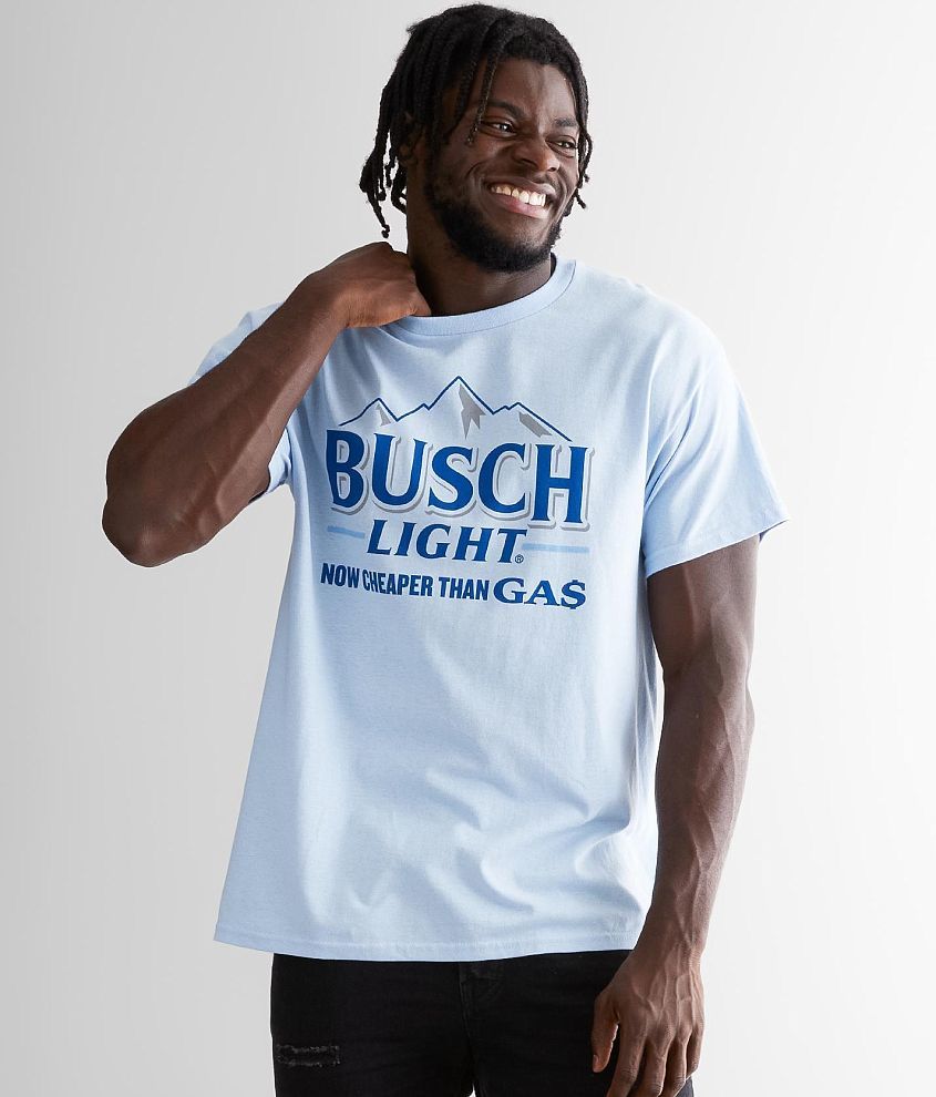 Brew City Busch Light &#174; Cheaper Than Gas T-Shirt front view