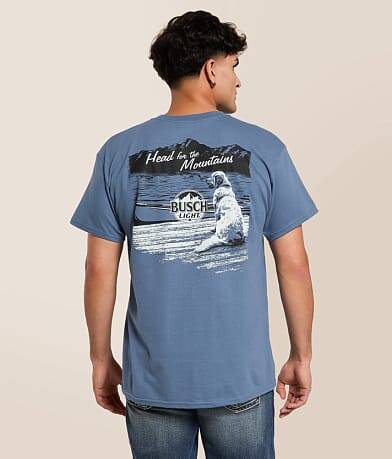 Brew City Busch Light Docked T-Shirt front view