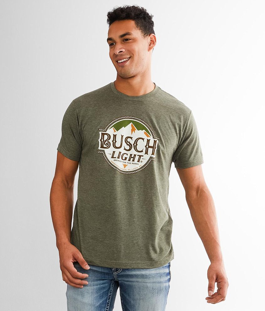 Brew City Busch Light Rodeo T-Shirt front view