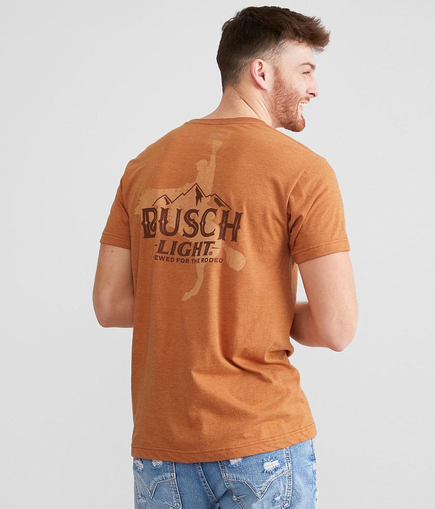 Brew City Busch Light&#174; Rodeo Cowboy T-Shirt front view