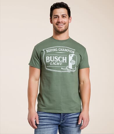 Brew City Busch Light™ Roping T-Shirt front view