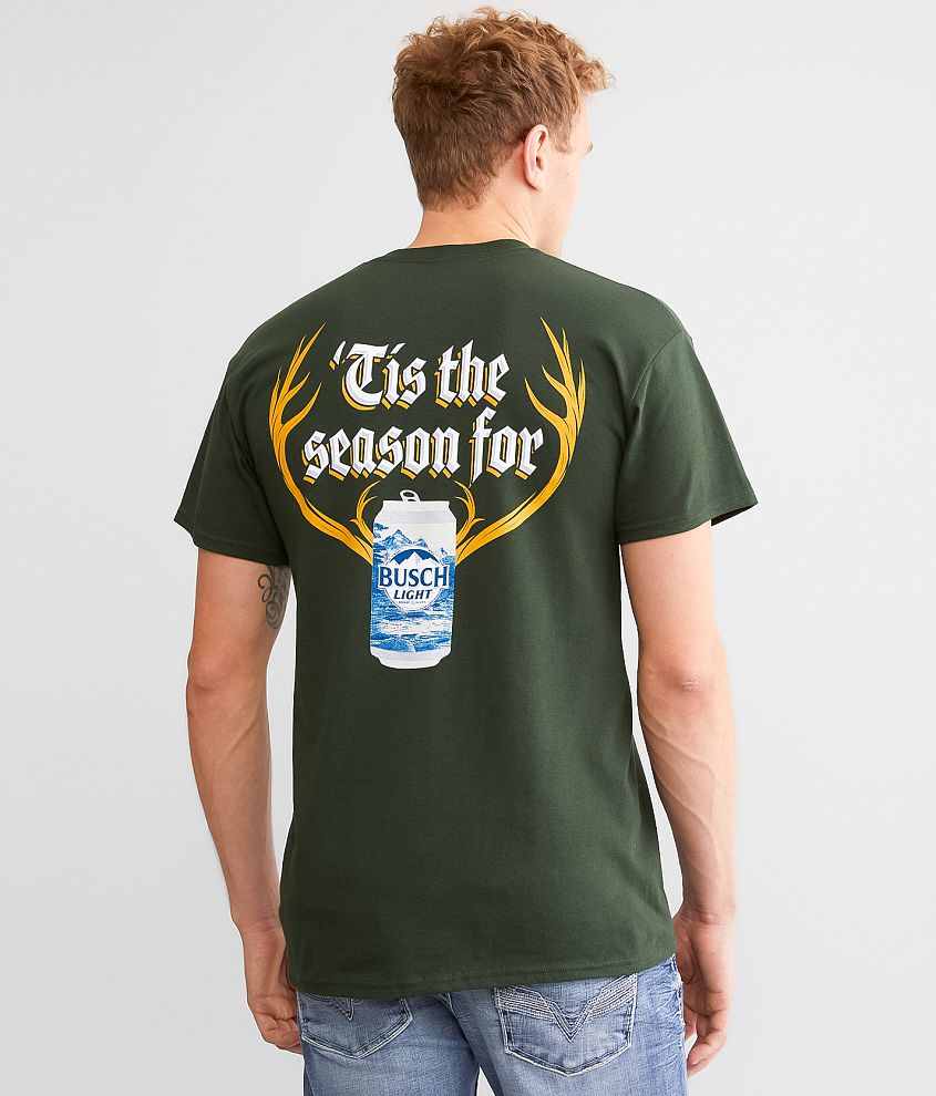 Brew City Busch Light&#174; Tis The Season T-Shirt front view