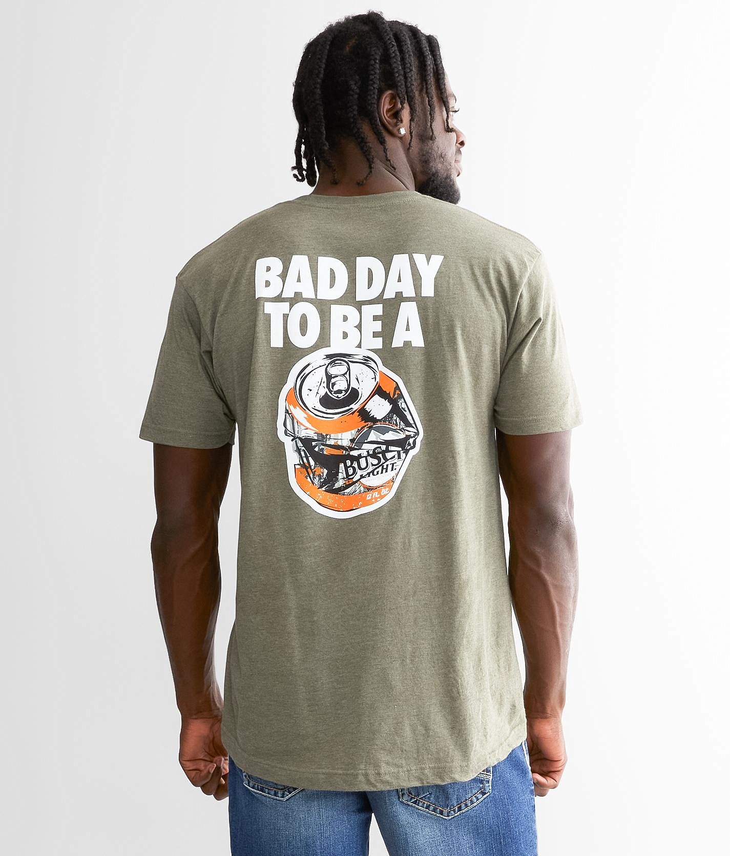 Send It Official Bad Day to Be A Brew Tee Athletic Heather / 3XL