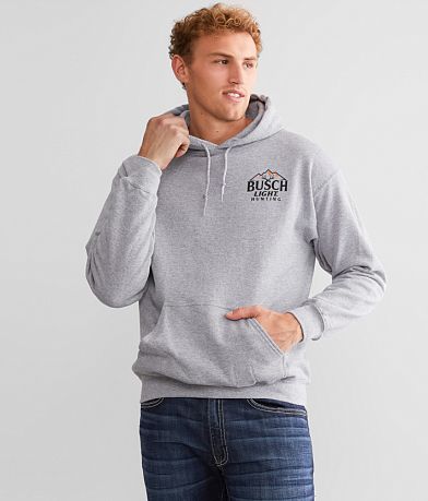 Brew City Busch Light® Hunting Hooded Sweatshirt front view