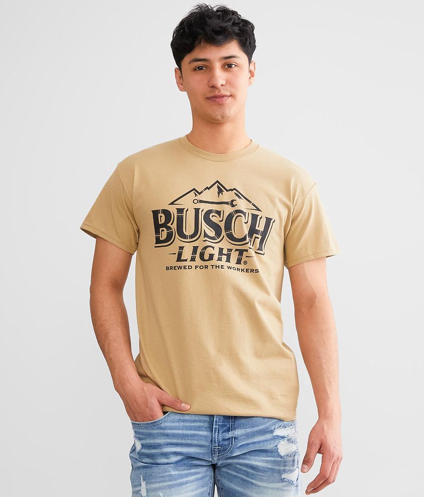Brew City Busch Light&#174; Blue Collar T-Shirt front view