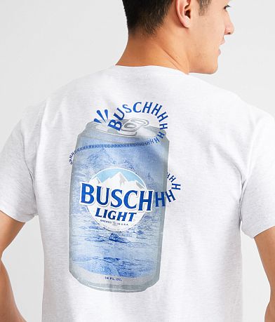 Brew City Busch Light® Buschhhhhh Can T-Shirt - Men's T-Shirts in Ash ...
