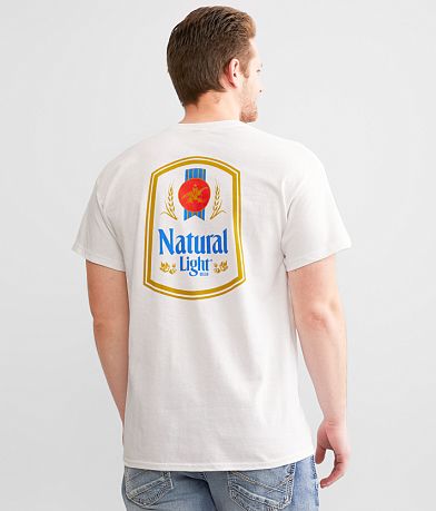 Brew City Busch Light® Fishing T-Shirt - Men's T-Shirts in Natural
