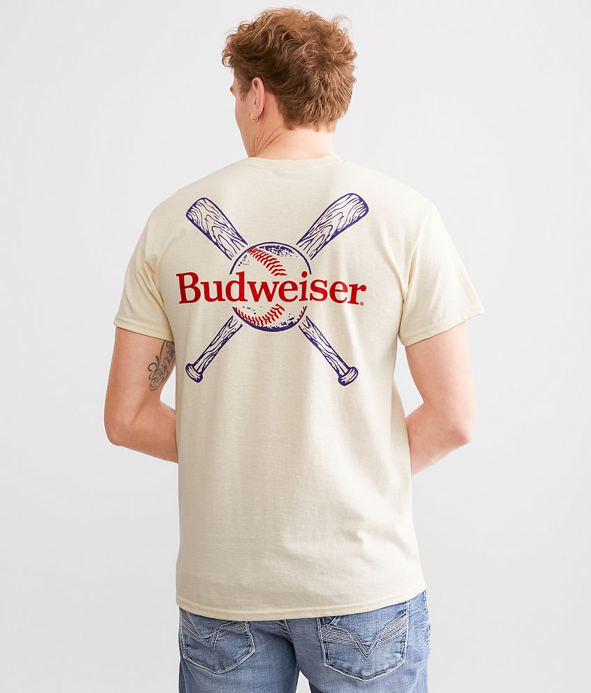 Brew City Budweiser Cross Bats T-Shirt