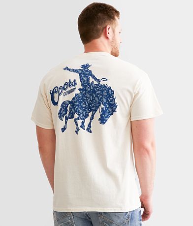 Brew City Coors® Paisley Bronco T-Shirt front view