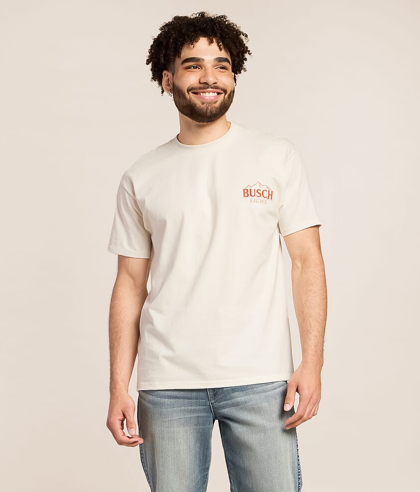 Busch Light Overlay Cowboy T-Shirt