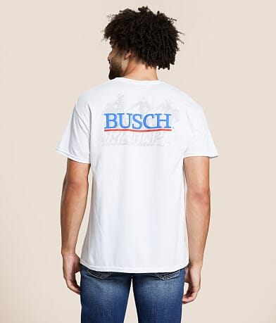 Brew City Busch Light™ Rodeo Cowboys T-Shirt front view