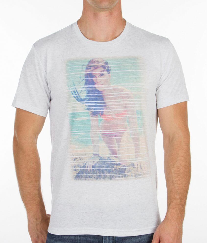 Bowery Beach Girl Lines T-Shirt front view