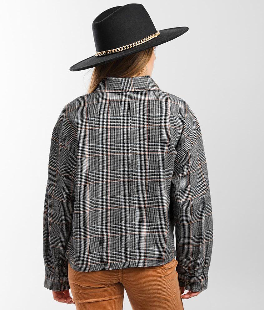 Bowery Flannel Cropped Jacket