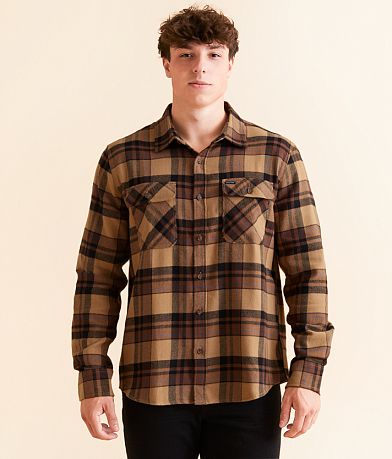Brixton Bowery Flannel Shirt front view
