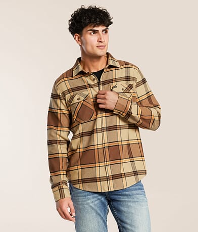 Brixton Bowery Flannel Shirt front view
