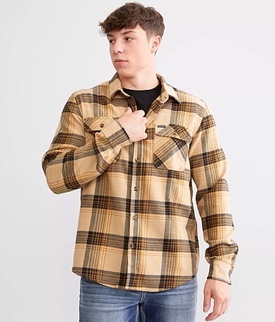 Brixton Bowery Flannel Shirt front view