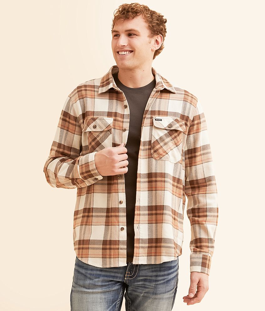 Brixton Bowery Flannel Shirt front view