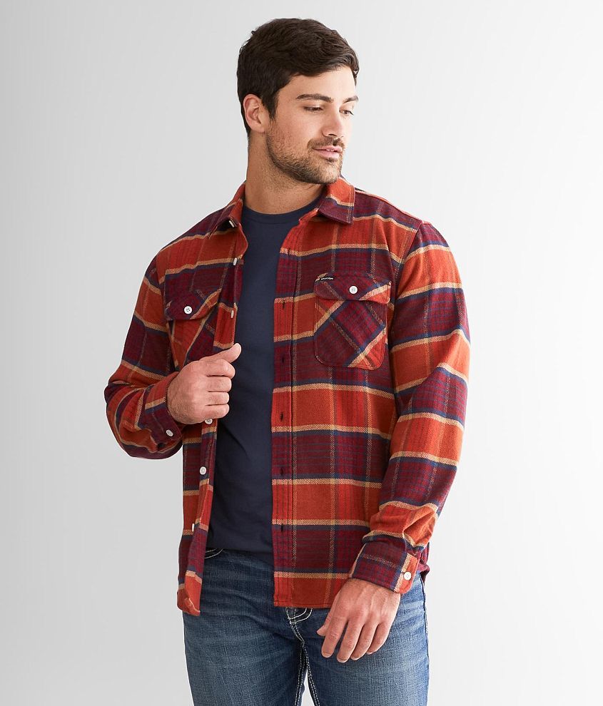 Brixton Bowery Flannel Shirt front view