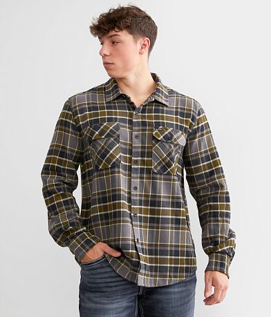 Brixton Bowery Flannel Shirt front view
