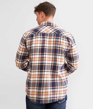 Brixton Bowery Flannel Shirt back view