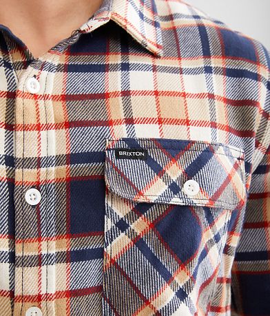 Brixton Bowery Flannel Shirt misc detail 1 view