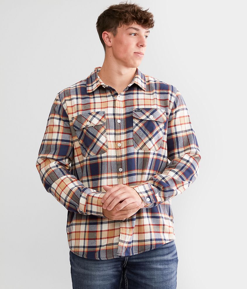 Brixton Bowery Flannel Shirt front view