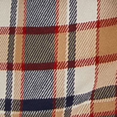 Navy Barn Red Off White