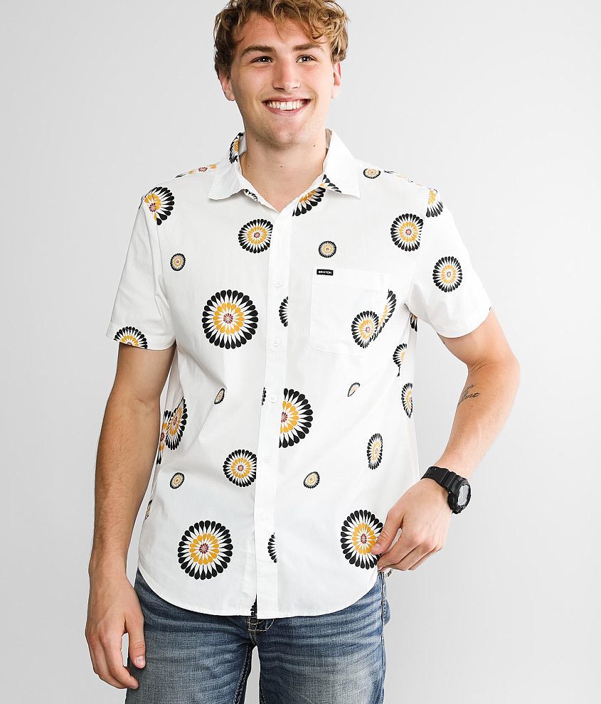 Brixton Charter Floral Stretch Shirt front view