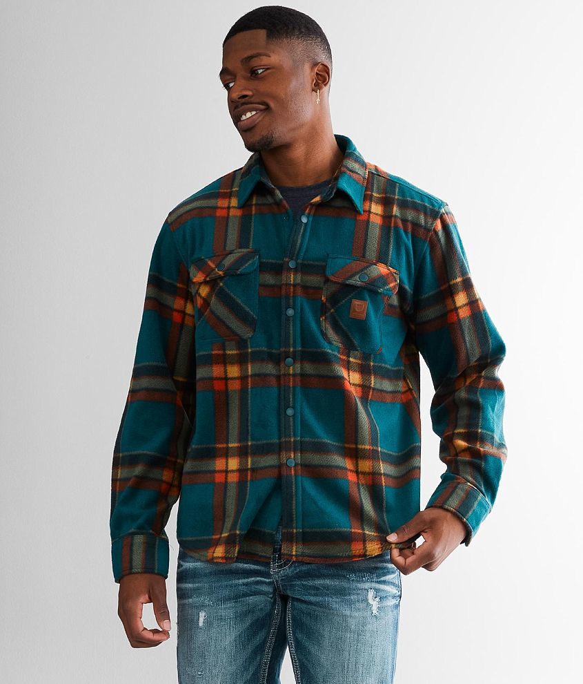 Brixton Bowery Artic Fleece Shirt front view