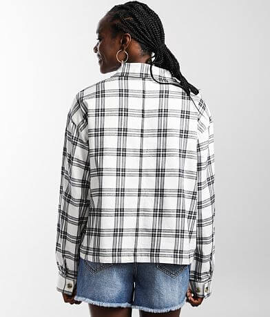Brixton Bowery Flannel Shirt BACK