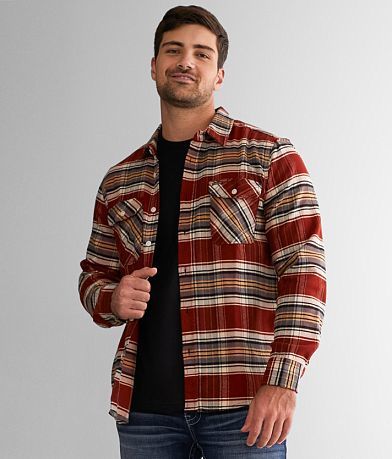 Brixton Bowery Flannel Shirt front view