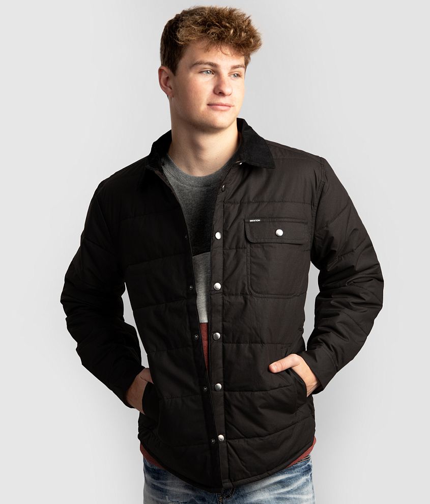 Brixton Cass Puffer Jacket - Men's Coats/Jackets in Black Black | Buckle