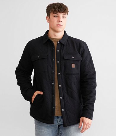 Brixton Cass Quilted Shacket front view
