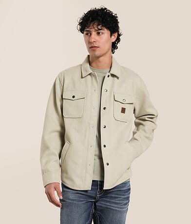 Brixton Durham Herringbone Flannel Shirt front view