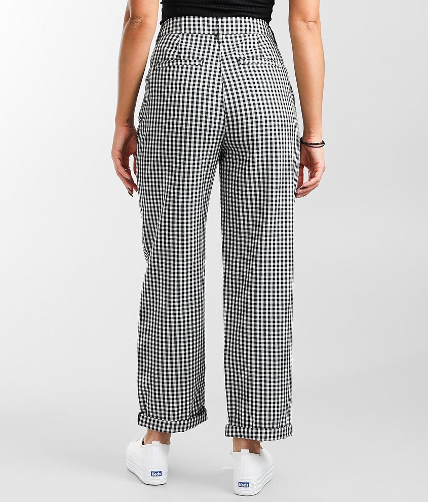 Victory Gingham Straight Trouser Pant