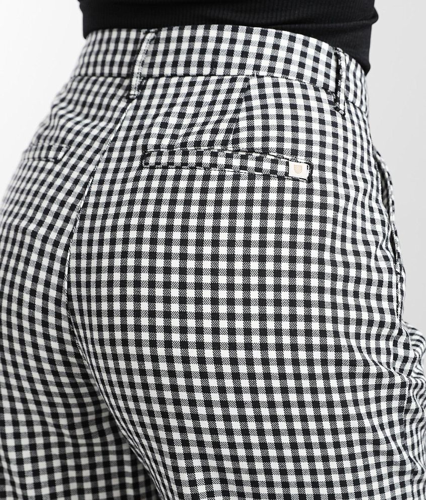 Victory Gingham Straight Trouser Pant