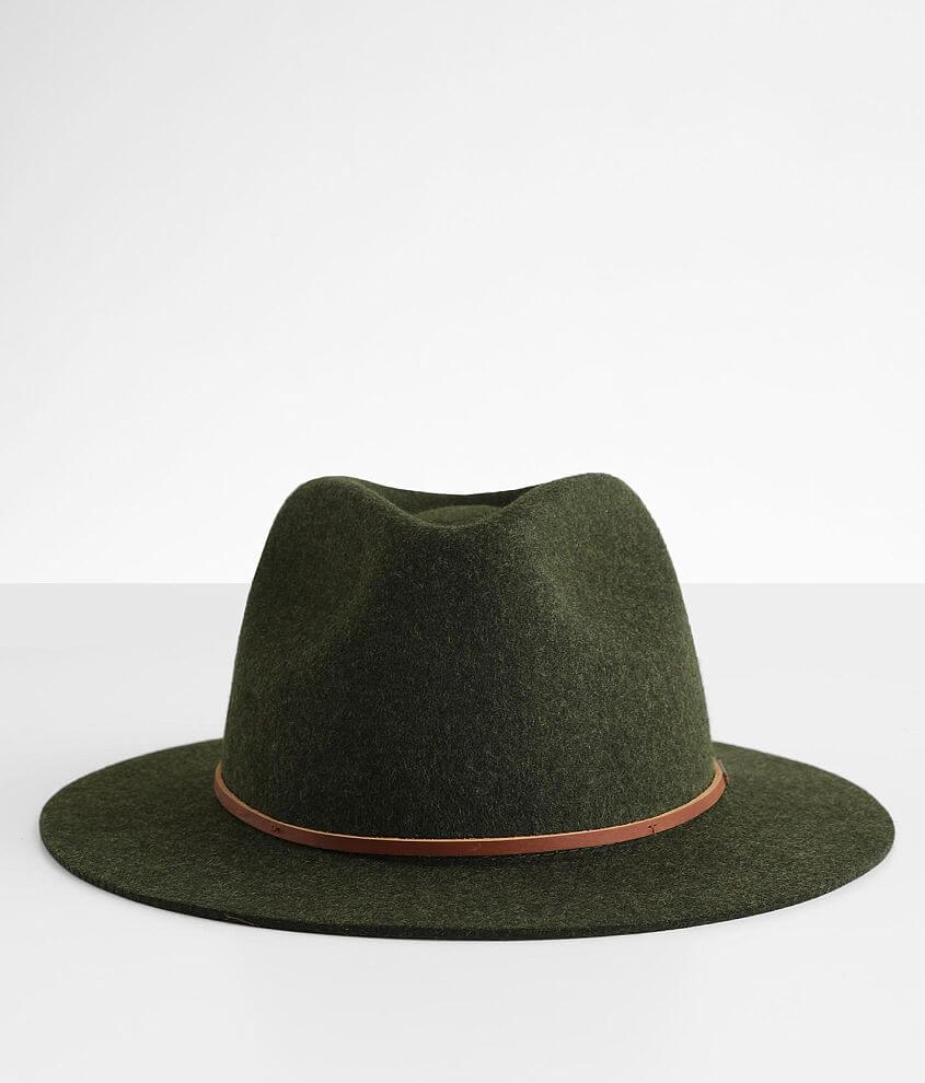 Brixton Wesley Fedora Hat front view