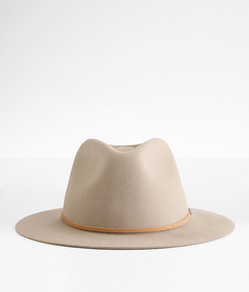 Brixton Wesley Fedora Hat front view
