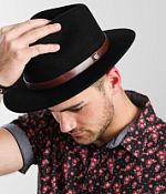 Brixton Messer Felt Fedora Hat - Men display picture 1