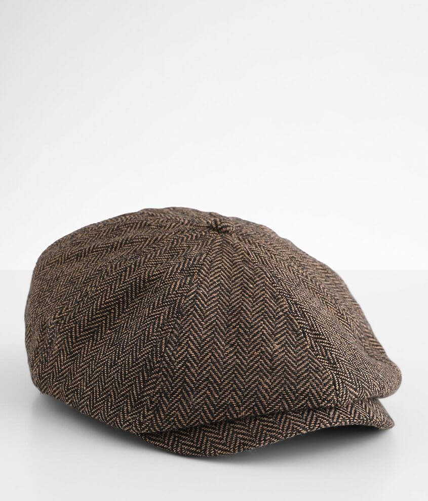 Brixton Brood Snap Cabby Hat front view