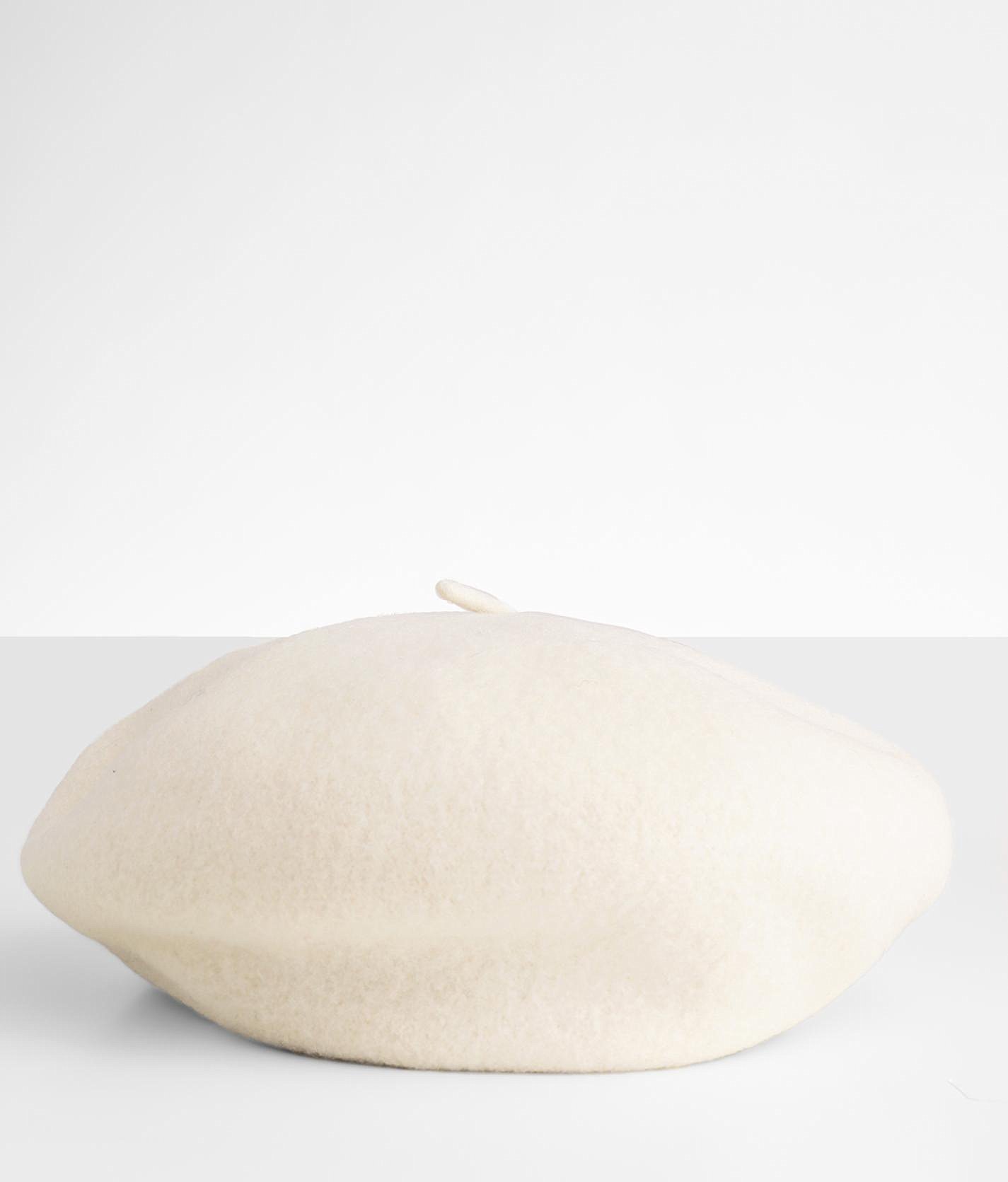 Béret Audrey Paille Papier beige et marine Brixton