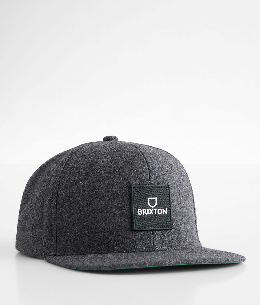 Brixton Alpha Square Hat - Men's Hats in Charcoal | Buckle